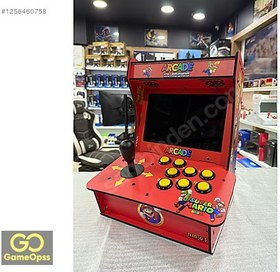 Resim Classic Arcade Stick Mario Edition 2.000 Oyunlu Retro Atari 