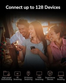 Resim Cudy WR1500 AX1500 Wi-Fi 6 Router, 4 Gigabit Portlu, 4 Antenli Kablosuz Yönlendirici, VPN, WPA3 Güvenliği, Access Point Modu 