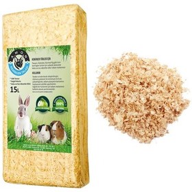 Resim Doğal Elma Aromalı Tozsuz Kemirgen Talaşı 15 Lt. 10'lu 