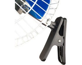 Resim Özgürce 10 Inç 24V Araç Fanı, Maşalı, 5 Kanatlı, Döner Vantilatör 