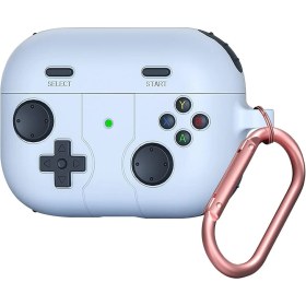 Resim Airpods 4 Kılıf Cartoon Figürlü Silikon Oyun Konsolu Tasarımlı Xbox 