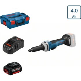 Resim Bosch Ggs 18V-23 Plc Tek Akülü Kalıpçı Taşlama 4 Ah L-Boxx Çantalı 