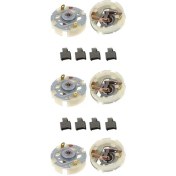 Resim Vigortrading 3x RS550 Motor Karbon Fırça Tutucu Fırça Şarj Matkap Elektrikli Tornavida Fırça Tutucu Ryobi Devon RS545 555 550 (Yurt Dışından) 