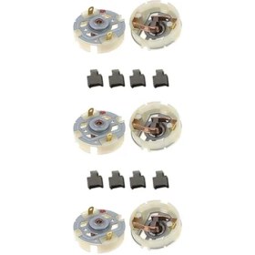 Resim Vigortrading 3x RS550 Motor Karbon Fırça Tutucu Fırça Şarj Matkap Elektrikli Tornavida Fırça Tutucu Ryobi Devon RS545 555 550 (Yurt Dışından) 