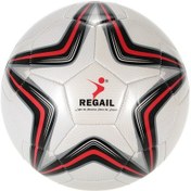 Resim Dianziye Dayanıklı Pu Malzeme 5 Futbol Topu - Makine Dikişli, Butil Lastik İç Yapı Çok Renkli 