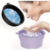 Resim Katlanabilir Silikon Buz Yüz Havuzu - İçinde Tabanlı - Taşınabilir Buz Banyosu, Soğuk Su İçin İdeal, Yüz Yıkama ve Banyo İçin, Spa Deneyimi, Katlanabilir Tasarım | Silikon Buz Banyosu Havuzu 