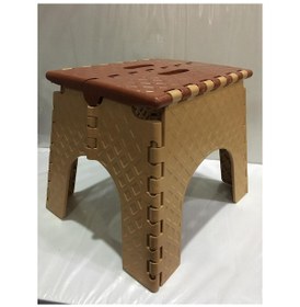 Resim Küçük Boy Plastik Katlanır Tabure 