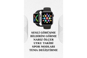 Resim Ikili Set Dev Kampanya Ucuz Kulaklık Ucuz Akıllı Saat Gürültü Önleyici Uzun Pil Ömrü 