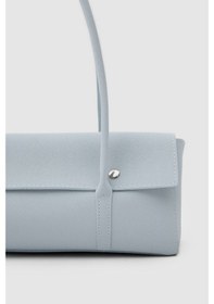 Resim Shule Bags Mari Vintage Baget Çanta Bebe Mavi 