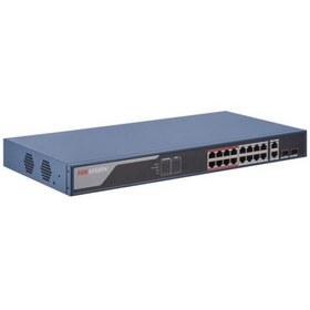 Resim DS-3E1318P-EI 16 Port 10-100-1000 Mbps Gigabit Switch Hikvision