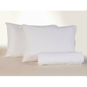 Resim Doqu Home Penye Çarşaf Takımı Çift Kişilik - Beyaz 