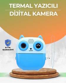 Resim shopwave 48MP Çocuk Kamera Oyun ve Müzik Destekli Termal Yazıcı 