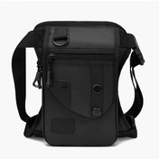 Resim Willowhaven Black Erkek 1 Adet Bacak Çantası Motosiklet Binme Balıkçılık Yürüyüş Bisiklet Siyah 