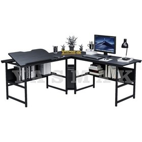 Resim Siyah L Bilgisayar Ve Çizim Masası 300-s Siyah 