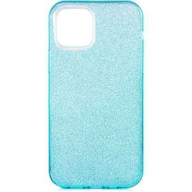 Resim cepteaksesuar iPhone 12 Pro Max Uyumlu CPT Shining Silikon-Mavi 