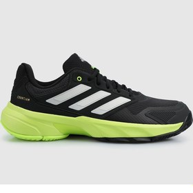 Resim adidas Courtjam Control 3 M Antrasit Erkek Tennis Ayakkabısı Ih3093 