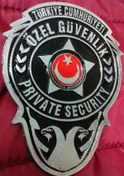 Resim Özel Güvenlik Cüzdan Rozeti Satınal-sıvıle Satılmaz. Siyah 