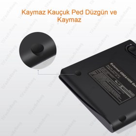 Resim MDS Dvd Rw Sürücü Harici Usb 3.0 Tak Çalıştır Film Oyun Müzik Hızlı Yazdırma Okuma Windows Mac Linux 