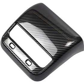 Resim Tesla Model Y İçin Arka Hava Menfezi Çerçeve Kapağı Karbon Fiber Değişimi 