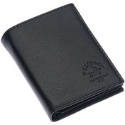 Resim West Polo Bozuk Para Bölmeli Bol Kartlıklı Hakiki Deri Erkek Cüzdan Try67 Siyah 