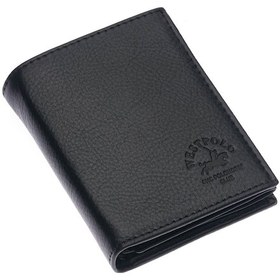 Resim West Polo Bozuk Para Bölmeli Bol Kartlıklı Hakiki Deri Erkek Cüzdan Try67 Siyah 