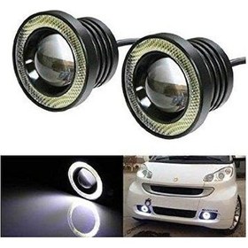 Resim 76 Mm Universal Mercekli Led Angel Sis Farı. 