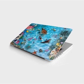 Resim Laptop Sticker Bilgisayar Notebook Pc Kaplama Etiketi Sualtı Dünyası 