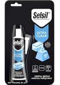 Resim Selsil Şeffaf Montaj Yapıştırıc Ultra Clear 50ml 5332 