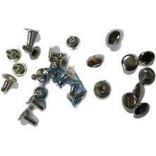 Resim Rivet Perçin - 12MM, Nikel, 1000 Adet Midastech 