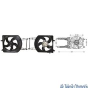 Resim Fan Motoru 12V Palio Siena 1.2 Benzinli 504631148 