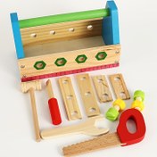 Resim Ahşap Aracı Sepeti Açık Hava Aracı Sepeti Ebeveyn-Çocuk Etkileşimli El-Göz Koordinasyonu Renkli Bilişsel Oyuncak Noel Cadılar Bayramı Şükran Günü Yeni Yıl Hediyesi 