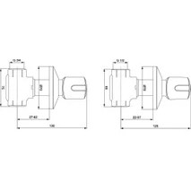 Resim Ideal Standard Euroflow New Ankastre Stop Valf 