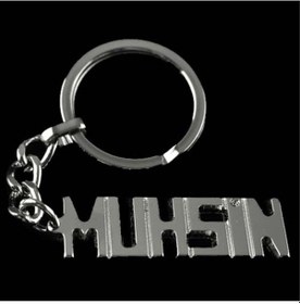 Resim Ilkeshop Muhsin İsimli Anahtarlık- Çok Renkli 