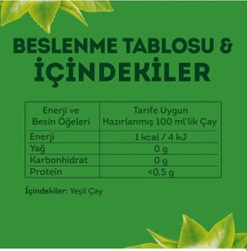 Resim Yeşil Çay Sade 20 