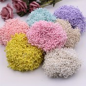 Resim 600 Adet Çok Renkli İnci Taç Yaprağı & Çiçek Çekirdeği Suni Çiçekler - Yüksek Kaliteli Polyester, Canlı Renkler Düğün, Plaj, Festival Dekoru İçin - Pil Gerekmez, Dayanıklı Ev Dekorasyonu Çiçek Düzenlemeleri, Parıltılı Etkisi, Bakım Gerektirmez 
