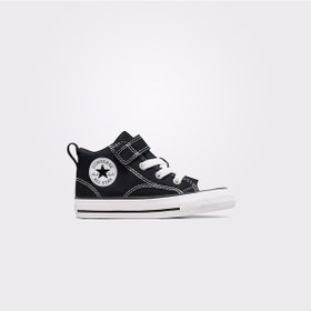 Resim Converse Chuck Taylor All Star Malden Street Bebek Siyah Sneaker Düz A04826c Siyah 