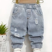Resim Unisex Noel Sevgililer Günü İlkbahar Sonbahar Uzun Kot Pantolon 