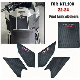 Resim Ronglight Nt1100 2022 2024 Yan Kapak Pedleri Dizlik Ve Siyah Motor Depo Koruyucu 