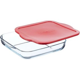 Resim Paşabahçe 59024 Kare Plastik Kapaklı Borcam 