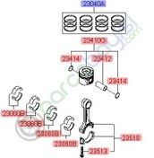 Resim Sekman Takımı Std Kia Rio Ceed Stonıc Orjinal | 230402A907 