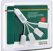 Resim DA-70216 Digitus 4 Port USB 2.0 Hub, kablo formunda, plastik 