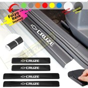 Resim Chevrolet Cruze Kapı Eşiği Sticker (4 Adet) New 