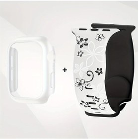 Resim Sunshine022 2 Adet Kadın Ayarlanabilir Su Geçirmez Spor Bilek Kayışı 46mm Series 10 Kasa 