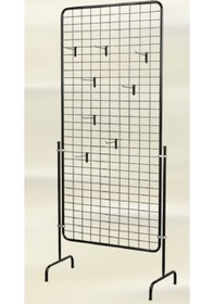 Resim Vitrinraf 90 X 190 Tel Pano Askılı Çorap Standı - Telefon Aksesuar Stantı (343750782) 