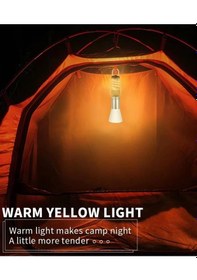 Resim Ps-8915 10w Zoomlu Led Powerbank Özellikli Şarjlı Kamp El Feneri Çok Renkli 