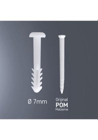 Resim Çivili Korniş Dübeli 7 Mm 500 Adet 