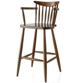 Resim Mobilgen Diva Bar Sandalye Ceviz 