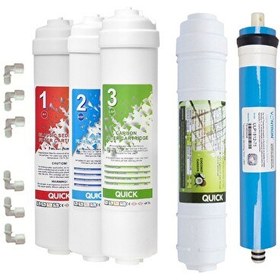 Resim Sulook Su Arıtma Cihazı Filtresi 5'li Tam Takım 