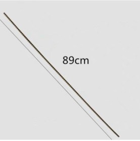 Resim Kmtmak Motorlu Tırpan Spiral Şaft Mili 89 Cm Cg/bg 430 520 Ot Motoru İç Şaft Halatı 