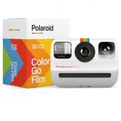 Resim Polaroid Go Beyaz Instant Fotoğraf Makinesi Ve 16'lı Film Seti 